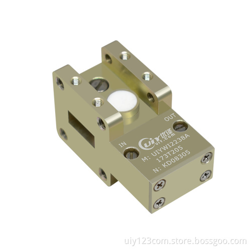 WR42 BJ220 17.3 to 20.5GHz RF Waveguide Isolators with Low Insertion Loss
